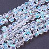 Electroplate Glass Beads Strands LS-EGLA-J042-6mm-AB03-2