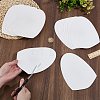 12 Pairs Polyester Non-Slip Shoes Pads AJEW-OC0016-09-3