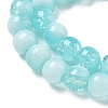 Crackle Glass Beads X1-GLAA-U001-8mm-08-2