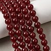 Natural White Jade Beads Strands G-H348-8mm-01-1