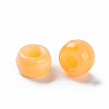 Acrylic European Beads MACR-S375-002B-06-2