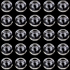 210Pcs Round Mechanized One Hole Blown Glass Globe Ball Bottles BLOW-PA0001-04B-8