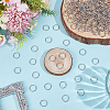 300Pcs 304 Stainless Steel Jump Rings STAS-ME0003-83-4