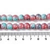 Baking Paint Glass Bead Strands GLAA-H031-01B-01-5