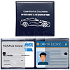 PU Leather Motor Vehicle Driver's License Protective Cover AJEW-WH20098-134B-1