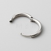 Stainless Steel Huggie Hoop Earrings with 316 Stainless Steeland Pins for Women EJEW-TAC0018-08C-2