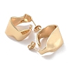 Brass Twist Stud Earrings EJEW-M239-02G-2