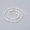 Natural Rainbow Moonstone Beads Strands G-L493-50-3