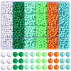 1440Pcs 6 Styles Opaque Acrylic Beads MACR-PA0001-78-7