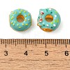 Cartoon Animal Donut Alloy Enamel European Beads FIND-U008-02G-B-2