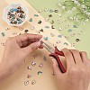 104Pcs Letter A~Z Alloy Enamel Pendant Charms JX170A-5