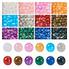 360Pcs 12 Colros Round Imitation Cat Eye Resin Beads OACR-TA0001-12-12
