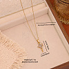 304 Stainless Steel Enamel Pendant Necklaces WG17FE6-01-1