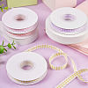 10 Yards Flat Polycotton(Polyester Cotton) Ribbon OCOR-TAC0030-01A-14