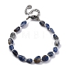 Natural Sodalite Beaded Bracelets for Women G-P563-07P-12-4