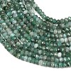 Natural Emerald Beads Strands G-B175-A19-2x3mm-4