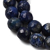 Natural Dyed Lapis Lazuli Beads Strands LS-G-G059-6mm-6