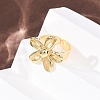 Brass Cuff Open Rings RJEW-Z129-02G-05-3