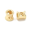 Brass European Beads KK-B166-01G-2-1