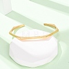 304 Stainless Steel Cuff Bangles BJEW-P373-01G-2
