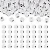 150Pcs 5 Styles Opaque Acrylic Beads SACR-TA0001-73-1