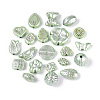 Pearlized Opaque Acrylic Beads OACR-T029-04E-1