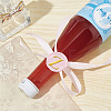 Brass Wax Seal Stamp with Wood Handle AJEW-WH0412-0321-5