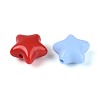 Opaque Acrylic Beads SACR-T017-69M-2