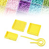 3Pcs 3 Styles Plastic Fuse Beads Picking Tray DIY-PH0038-05-1