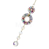 Alloy Rhinestone Hanging Ornaments LS-HJEW-E012-02G-03-2