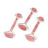 Cherry Quartz Glass Massage Tools G-H268-A04-RG-1