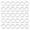 BENECREAT 80Pcs 304 Stainless Steel Linking Rings STAS-BC0003-63-1