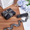 Embroidery Polyester Ribbons OCOR-WH0077-98C-4