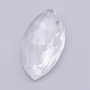 Transparent Glass Pendants GLAA-WH0022-21-1