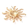 Sun Brooch JEWB-G034-02G-2