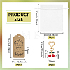 24Pcs Resin Cherry Pendant Decorations HJEW-PH02399-2