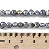 Dyed Natural Cultured Freshwater Pearl Beads Strands PEAR-A006-03B-5