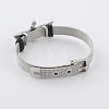 Punk 304 Stainless Steel Watch Band Bracelets for Men ZQ0650-4
