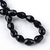 Transparent Glass Bead Strands LS-GLAA-R024-6x8mm-12-3