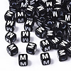 Opaque Acrylic Beads SACR-N002-01M-1