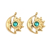 304 Stainless Steel Rhinestone Pendants STAS-Z166-24G-05-1