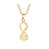 Stainless Steel Pendant Necklaces PW-WG70C22-02-1