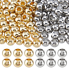 100Pcs 2 Colors Stainless Steel Beads STAS-DC0017-48-1