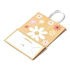 Rectangle with Sunflower Pattern Paper Gift Bags CARB-L012-01A-3