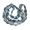 Electroplate Glass Beads Strands EGLA-Q134-02A-B04-2