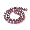 Natural Mashan Jade Beads Strands G-G833-4mm-10-2