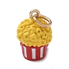 Alloy with Enamel Pendants LS-AL-CBAE186-01G-04-2