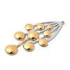Two Tone 304 Stainless Steel Big Pendants X-STAS-B120-01GP-03-2