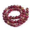 Natural Quartz Beads Strands X-G-T129-20-3
