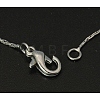 Brass Necklaces NJEW-A266-55-3